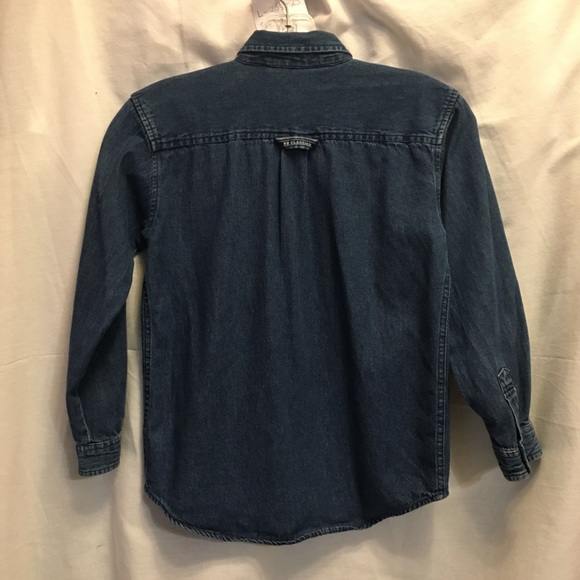 Bugle Boy Denim Button Down Shirt kids XL - Picture 3 of 8
